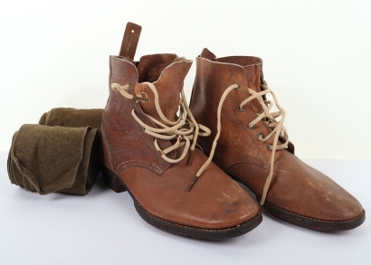 WW2 Japanese Other Ranks Combat Boots