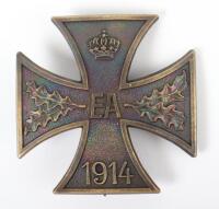 1914 Brunswick 1st Class War Merit Cross