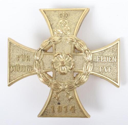 1914 lippe-Detmold Military Merit Cross 1st Class