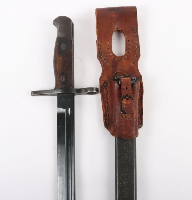 Scarce WW2 Japanese Type 30 Arisaka Bayonet by Nagoya Star K