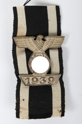 Third Reich 1939 Bar to the Iron Cross 2nd Class
