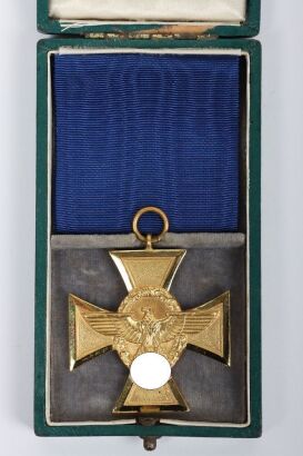 Third Reich Police 25 Year Long Service Cross