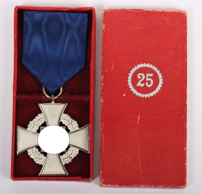 Third Reich NSDAP 25 Year Faithful Service Decoration