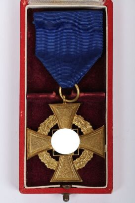 Third Reich 40 Year Faithful Service Decoration by Deschler & Sohn, Munchen,