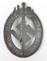 Third Reich Coburg Badge