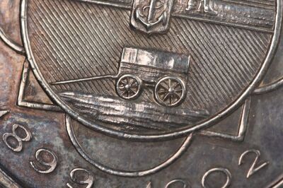 Anglo Boere Oorlog Medal to a Recipient who was also Awarded the Wound Ribbon (Lint Voor Verwonding) - 7