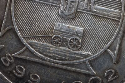Scarce Boer Loyal Service Decoration (Dekoratie voor Trouwe Dienst) to the Head Staff Officer in General Botha&rsquo;s Staff. - 7