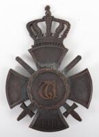 1915 Wurttemberg Wilhelm Cross 1st Class