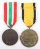 Third Reich Mining Service & Occupation of Memellands Medals - 2