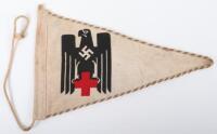 Third Reich Red Cross Pennant