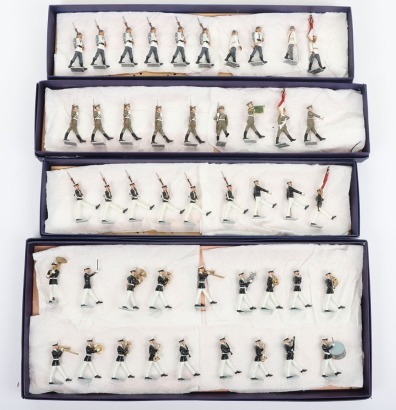 Hiriart (Uruguay) boxed Chilian lead painted Military figures,