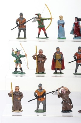 Lead painted Robin Hood series figures, - 2
