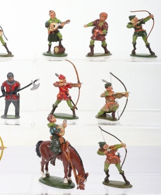 Lead painted Robin Hood series figures, - 4