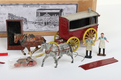 Chardens Horse drawn Coffee Stall and Road Workers, pre-war, - 4