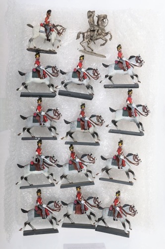 DEA by Cassandra painted metal mounted British 2nd Dragoons Scots Greys,