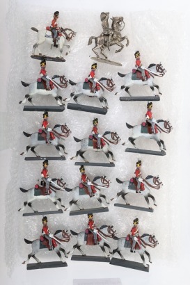 DEA by Cassandra painted metal mounted British 2nd Dragoons Scots Greys,