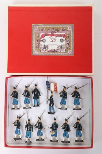 CBG Mignot boxed set 0046 of French Chasseurs,