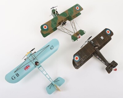 Three Heco 1:32 scale tinplate Aeroplanes, - 3