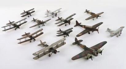Wooden built 1-72 scale model R.A.F Aircraft by Skybirds and others,