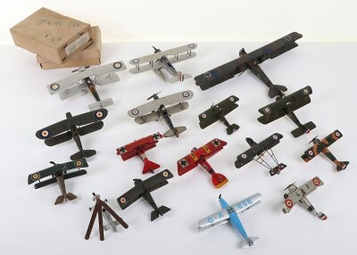 Wooden built 1-72 scale model Aircraft by Skybirds and others, - 4
