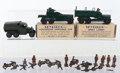 Skybirds Army vehicles and figures, - 4