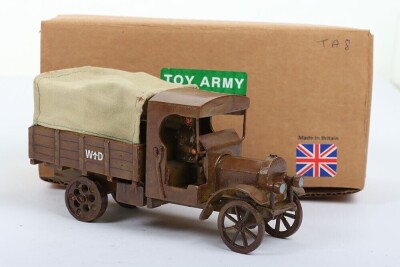 Heco 15598 1:32 scale tinplate Crossley Armoured car, - 3