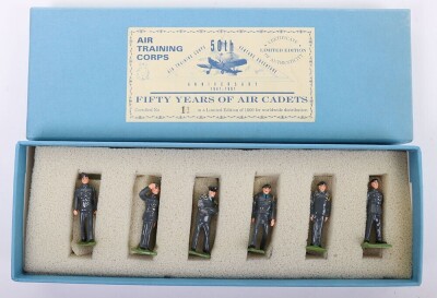 Modern lead Aircrew figures, - 3