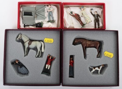 Collection of modern lead soldiers and figures, - 7