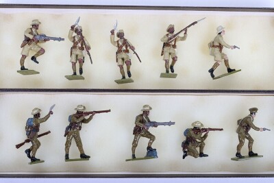 Collection of modern lead soldiers and figures, - 9