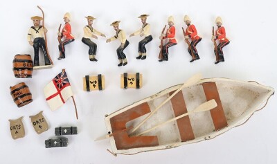 Collection of modern lead soldiers and figures, - 13