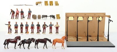 Collection of modern lead soldiers and figures, - 2