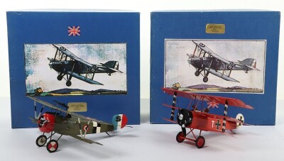 Heco for Under Two Flags two 1:32 scale tinplate Aeroplanes, - 2