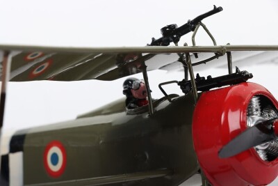 Heco for Under Two Flags two 1:32 scale tinplate Aeroplanes, - 4