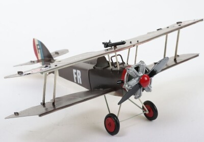 Heco for Under Two Flags two 1:32 scale tinplate Aeroplanes, - 5
