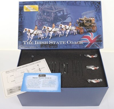 Britains 00254 Irish State Coach and 00255 Sovereign's Escort in original boxes, - 2