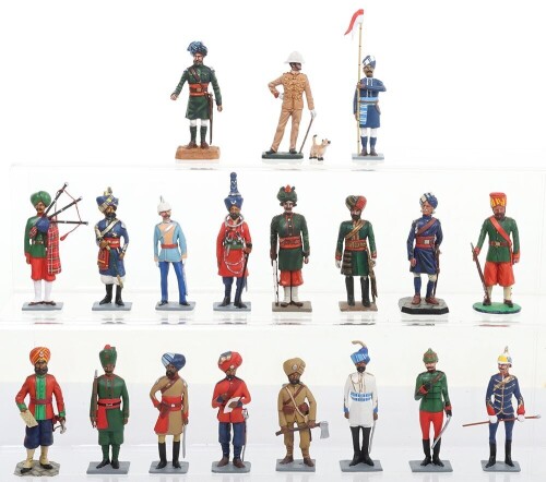 Replica Indian Army in full dress,