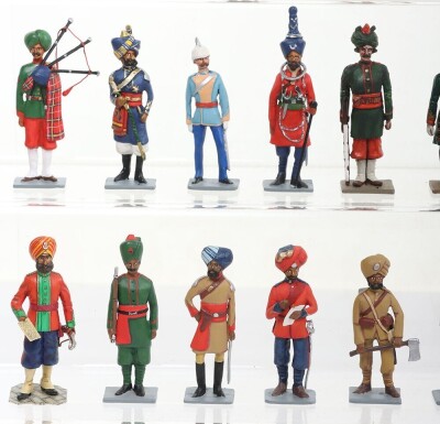 Replica Indian Army in full dress, - 3