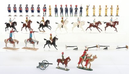 Indian Army and other lead painted figures,