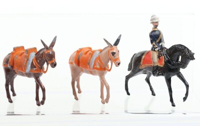 Britains set 28, Mountain Artillery, first version 1895, - 3
