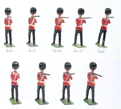 Britains Grenadier Guards firing, post war, - 3