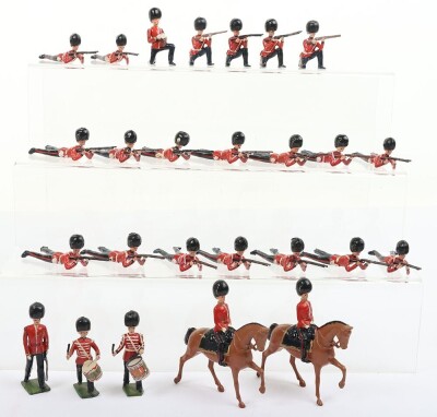 Britains Grenadier Guards firing, post war, - 6