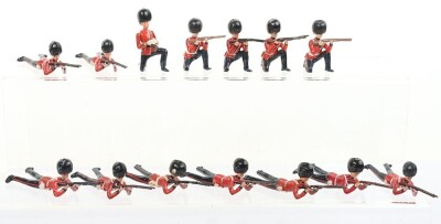 Britains Grenadier Guards firing, post war, - 7