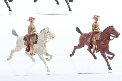 Britains set 105, Imperial Yeomanry, early first version 1900, - 4