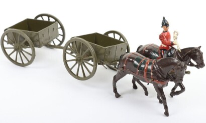Britains set 1330, Royal Engineers G.S Limbered wagon, review order, post-war,