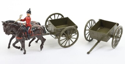 Britains set 1330, Royal Engineers G.S Limbered wagon, review order, post-war, - 3