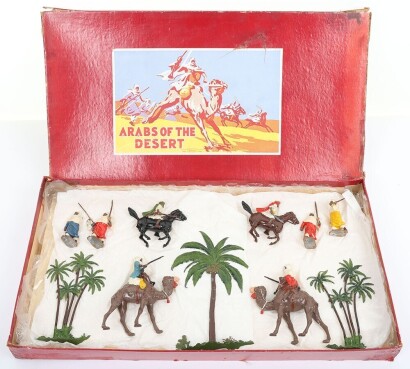 Britains boxed set 224 Arabs of the Desert, circa 1950,