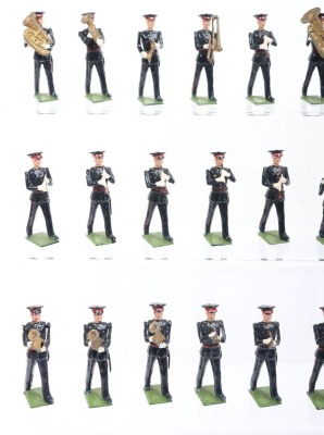 Britains set 2093, Band of the Royal Berkshire Regiment, first version metal drums 1954, - 2