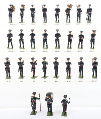Britains set 2093, Band of the Royal Berkshire Regiment, first version metal drums 1954, - 5