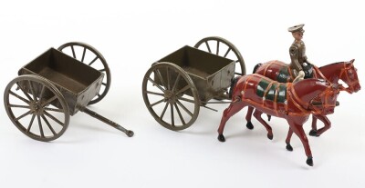 Britains boxed set 1331, General Service Limbered waggon, Active service dress, 1934, - 5