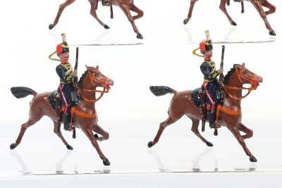 Britains set 39, Royal Horse Artilley Gun team in full dress, second version 1920, - 3